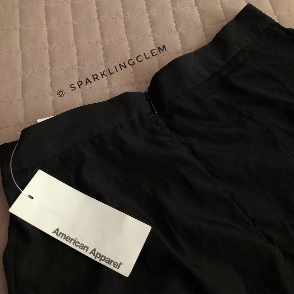 NWT American Apparel Party Pant (Black XS) - Picture 4 of 6